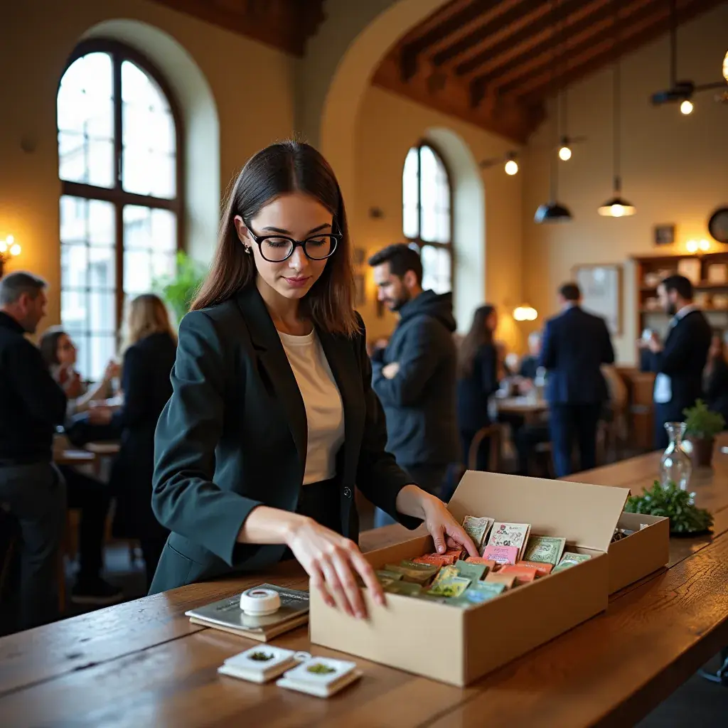 Professional business solutions illustration